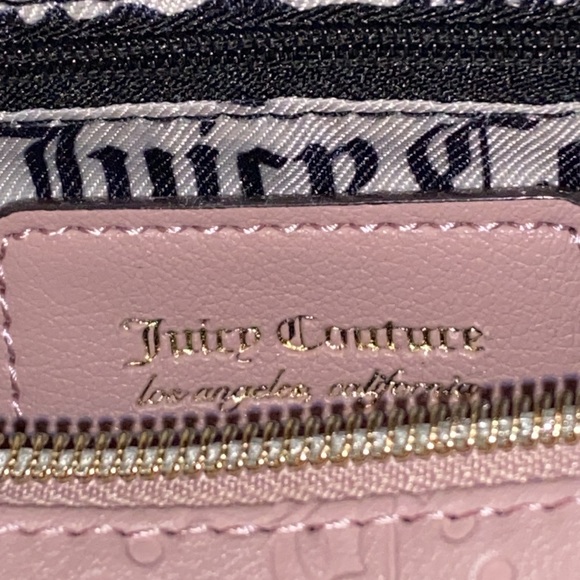 JUICY COUTURE MINI BARREL CROSSBODY BAG DUSTY BLUSH NWT - Picture 4 of 6